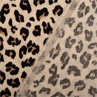 93290-Viskose-Stoff-mit-30--Leinen-Leo-ecru-schwarz-braun-1-34cm-Breite-IMG-2956.jpg Leichter Viskosestoff mit 30 Prozent Leinenanteil und einem stylishen Leo-Print. Das Muster zeigt schwarze und braune Flecken auf ecrufarbenem Grund, 1,34 Meter breit - mit Rueckseite