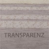 93343-Gardinenstoff-Voile-Boucle-Streifen-taupe-wollweiss-160cm-Breite-IMG-3356.jpg Gardinenstoff Voile in Taupe mit wollweißen Bouclé-Streifen; der strukturierte, halbtransparente Stoff präsentiert dezente Linienakzente und misst 160 cm Breite - mit hervorgehobener Transparenz