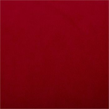 Roter Samt-Polsterstoff präsentiert mit dichter, weicher Oberfläche, petproof und schwer entflammbar, ideal für Möbel und Vorhänge, 140 cm breit - Vollansicht
