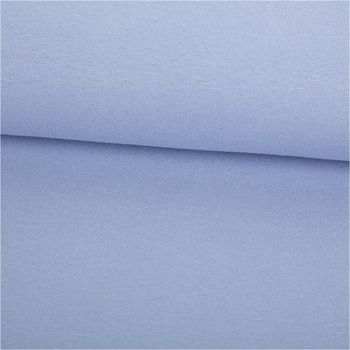 Feiner Bündchenstoff als Schlauchware aus Bio-Baumwolle in Light Lavender, elastisch und weich, ideal für Abschlüsse an Ärmeln, Bündchen und Halsausschnitten