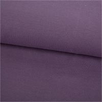 Bündchenstoff Schlauchware Organic Bio fein in Farbe Grape, 35 cm breit, gefaltet dargestellt, elastischer Stoff für Bündchen, Abschlüsse und nachhaltige Nähprojekte