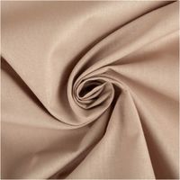 93422-Baumwollstoff-Popeline-Meterware-dark-beige------1-50---m-breit--weich-und-blickdicht--125g-m---IMG-5388.jpg Der hochwertige Baumwollstoff Popeline Meterware dark beige 1,50m breit besticht durch seine glatte, blickdichte Oberfläche. Ideal für klassische Blusen, Hemden oder leichte, langlebige Sommerhosen - kunstvoll eingedreht in Falten