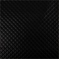 93449-Steppstoff-Metallic-Schwarz-Rautensteppung-140cm-Breite-IMG-3882.jpg Eleganter Steppstoff in glänzendem Metallic-Schwarz mit einer klassischen, kleinteiligen Rautensteppung. Der Stoff verfügt über eine Breite von 140 cm und ist ideal für modische Westen, Jacken oder Accessoires - Vollansicht
