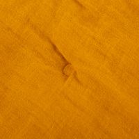 93453-Grosse-Musselindecke-aus-Baumwolle-gefuettert-einfarbig-senfgelb-180x220cm-IMG-4154.jpg Große Musselindecke aus Baumwolle gefüttert einfarbig senfgelb 180x220cm - Detailaufnahme