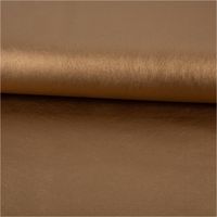93489-Kunstleder-Lederimitat-Kreativleder-Polsterleder-Bekleidungsleder-mit-Viskose-kupfergold-metallic-1-4m-Breite-IMG-4012.jpg Hochwertiges Kunstleder in glänzendem Kupfergold-Metallic mit einer authentischen Lederstruktur. Das 1,40 m breite Material mit Viskose-Rückseite ist ideal für Taschen, Polsterarbeiten oder trendige Bekleidung geeignet - ausgerollt und glatt liegend