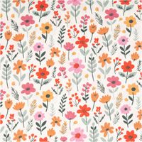 93509-Baumwollstoff-Maddy-Allover-Bluemchen-ecru--rosa--rot--gelb--gruen-1-47m-Breite-IMG-7569.jpg Dieser hochwertige Baumwollstoff Maddy Allover Blümchen ecru, rosa, rot, gelb, grün 1,47m Breite besticht durch sein fröhliches, kleinteiliges Muster mit bunten Streublümchen auf hellem Grund - Nahaufnahme