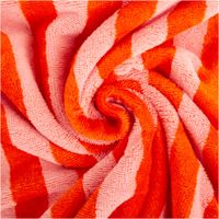 93525-Frottee-Stoff-Baumwolle-Bambus-Streifen-rot-rosa-300g-qm-150cm-IMG-6000.jpg Frottee Stoff Baumwolle Bambus Doubleface Streifen eingedreht rot rosa 300 g/m² 150 cm Breite saugstark weich