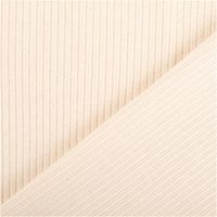 93563-Rippjersey-Rib-Jersey-Stoff-Strickstoff-Baumwolle-uni-natur-1-46m-Breite-IMG-3443.jpg Hochwertiger Rippjersey aus Baumwolle in zeitlosem Naturweiß. Die 1,46 m breite Meterware ist elastisch und weich – perfekt für bequeme Kleidung wie Shirts, Leggings oder Baby-Outfits - mit Rueckseite