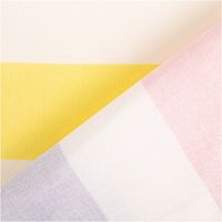 93568-Canvas-Baumwollstoff-Streifen-ecru-pastell-138cm-Stoffbreite-IMG-5162.jpg Der hochwertige Canvas Baumwollstoff Streifen ecru pastell 138cm Stoffbreite besticht durch sein freundliches Streifendesign. Ideal für robuste Taschen, maritime Dekorationen oder langlebige, moderne Wohnaccessoires - mit Rueckseite