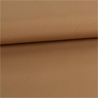 Der robuste Outdoor Stoff Waterproof wasserdicht Polyester uni camel 1,45m Breite bietet zuverlässigen Schutz vor Nässe. Ideal für langlebige Gartenmöbelauflagen, Taschen und wetterfeste Bekleidung - ausgerollt und glatt liegend