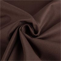 93575-Outdoor-Stoff-Waterproof-wasserdicht-Polyester-uni-dunkelbraun-1-45m-Breite-IMG-5085.jpg Der robuste Outdoor Stoff Waterproof wasserdicht Polyester uni dunkelbraun 1,45m Breite bietet zuverlässigen Schutz vor Nässe. Ideal für langlebige Gartenmöbelauflagen, Taschen und wetterfeste Bekleidung - kunstvoll eingedreht in Falten