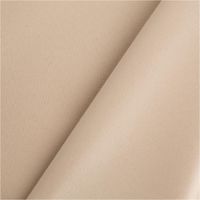 Der robuste Outdoor Stoff Waterproof wasserdicht Polyester uni beige 1,45m Breite bietet zuverlässigen Schutz vor Nässe. Ideal für langlebige Gartenmöbelauflagen, Taschen und wetterfeste Bekleidung - mit Rueckseite