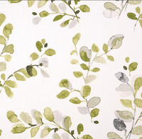 93615-Dekostoff-Ramie-Leinenoptik-Acacia-Blaetter-weiss-Aquarell-gruen-1-50m-Breite-Screenshot-2026-01-18-103401.png Gesamtansicht Dekostoff mit Acacia-Blätterzweigen gleichmäßig verteilt, Stoff glatt ausgelegt