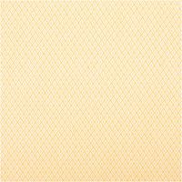 Dekostoff Dobby Diamond Mini Rauten Warm Yellow gelb ecru 1,40m Breite Nahaufnahme eines gelben Rautenmusters auf cremefarbenem Stoff zeigt Detail der Textur.