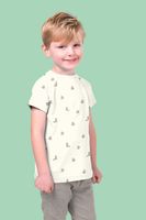 93631-Bio-Jersey-Stoff-Baumwolljersey-Waschbaeren-wollweiss-1-50m-Breite-25565-051-6.jpg Junge mit Kinder T-Shirt genäht aus Bio Baumwolljersey mit Waschbären-Dessin