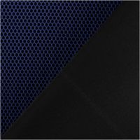 Dieser hochwertige Mesh Stoff 3D Wabenstruktur Martindale 30.000 tintenblau schwarz 150cm Stoffbreite besticht durch seine markante, tiefblaue Textur und die robuste technische Beschaffenheit. Ein langlebiger Funktionsstoff - mit Rueckseite