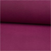 Dieser hochwertige Mesh Stoff 3D Wabenstruktur Martindale 30.000 pink schwarz 150cm Stoffbreite besticht durch seine markante, tiefpinke Textur und die robuste technische Beschaffenheit. Ein langlebiger Funktionsstoff - ausgerollt und glatt liegend