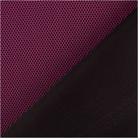 Dieser hochwertige Mesh Stoff 3D Wabenstruktur Martindale 30.000 pink schwarz 150cm Stoffbreite besticht durch seine markante, tiefpinke Textur und die robuste technische Beschaffenheit. Ein langlebiger Funktionsstoff - mit Rueckseite