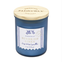 93681-Duftkerze-Sojakerze-Coastal-Sundried-Linen-im-Glas-mit-Holzdeckel-40-Std-Brenndauer-von-Paddywax-Screenshot-2026-01-27-110135.png Paddywax Coastal Duftkerze Sundried Linen im blauen Glas mit Holzdeckel