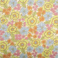 93689-Viskose-Stoff-fuer-Bekleidung-Pastell-Blueten-gruen-gelb-blau-140cm-Stoffbreite-IMG-6910.jpg Der hochwertige Viskose Stoff für Bekleidung Pastell Blüten grün gelb blau 140cm Stoffbreite besticht durch sein fröhliches Retro-Blumenmuster in sanften Pastelltönen. Ein fließendes Material für kreative Nähprojekte - Vollansicht