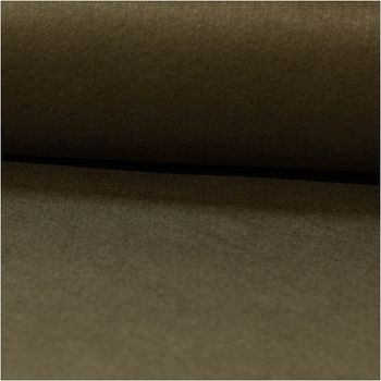 Dieser hochwertige Filz Meterware 15mm stark 180cm olivgrün Stoffbreite Filz besticht durch seine dichte, robuste Struktur in einem tiefen, naturnahen Olivgrün. Ein vielseitiges Material für Bastelarbeiten - ausgerollt und glatt liegend