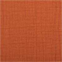 93792-Musselin-Stoff-Bio-Baumwolle-einfarbig-Cognac-Braun-1-30m-Breite-IMG-7344.jpg Dieser hochwertige Musselin Stoff Bio Baumwolle einfarbig Cognac Braun 1,30m Breite besticht durch seine weich gecrashte Struktur in einem warmen, erdigen Cognacton. Ein natürliches Bio-Material - Nahaufnahme