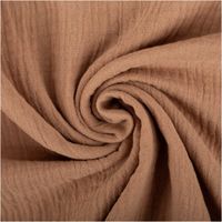 93794-Musselin-Stoff--Baumwollstoff-Double-Gauze-uni-Beige-130-cm-IMG-6818.jpg Der hochwertige Musselin Stoff Baumwollstoff Double Gauze uni Wollweiß 130 cm besticht durch seine weiche, doppellagige Struktur in einem sanften, natürlichen Cremeton. Ein vielseitiges Material für Ihre Nähprojekte - kunstvoll eingedreht in Falten