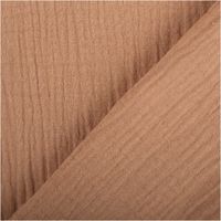 93794-Musselin-Stoff--Baumwollstoff-Double-Gauze-uni-Beige-130-cm-IMG-6819.jpg Der hochwertige Musselin Stoff Baumwollstoff Double Gauze uni Wollweiß 130 cm besticht durch seine weiche, doppellagige Struktur in einem sanften, natürlichen Cremeton. Ein vielseitiges Material für Ihre Nähprojekte - mit Rueckseite