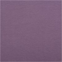 Dieser hochwertige Jersey Stoff Bio Baumwolljersey einfarbig lila Traube 1,5m Breite besticht durch seine gleichmäßige, fein gestrickte Oberfläche in einem satten, dunklen Traubenton. Ein weiches Bio-Material - Vollansicht