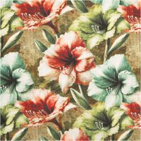 93852-Viskose-Stoff-mit-42--Leinenanteil-Alazela-Blumen-gruen-pink-tuerkis-1-43cm-Breite-IMG-7369.jpg Dieser hochwertige Viskose Stoff mit 42% Leinenanteil Alazela Blumen grün pink türkis 1,43cm Breite besticht durch sein prächtiges, florales Muster mit großen Amaryllisblüten auf naturbraunem Grund - Nahaufnahme