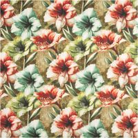 93852-Viskose-Stoff-mit-42--Leinenanteil-Alazela-Blumen-gruen-pink-tuerkis-1-43cm-Breite-IMG-7370.jpg Dieser hochwertige Viskose Stoff mit 42% Leinenanteil Alazela Blumen grün pink türkis 1,43cm Breite besticht durch sein prächtiges, florales Muster mit großen Amaryllisblüten auf naturbraunem Grund - Vollansicht