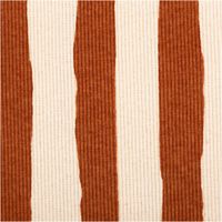 93859-Bio-Rippjersey-Rib-Jersey-Stoff-Baumwolle-Streifen-natur-braun-1-2m-Breite-IMG-7232.jpg Dieser hochwertige Bio Rippjersey Rib Jersey Stoff Baumwolle Streifen natur braun 1,2m Breite besticht durch sein klassisches Design mit vertikalen, braunen Streifen auf hellem Grund - Nahaufnahme