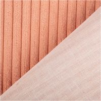 93866-Cord-Polsterstoff-Moebelstoff-Breitcord-Baby-Rib-lachsrosa-1-45m-breit-IMG-7533.jpg Dieser hochwertige Cord Polsterstoff Möbelstoff Breitcord Baby Rib lachsrosa 1,45m breit besticht durch seine charakteristische Rippenstruktur in einem zarten, warmen Lachsrosa. Ein robuster, weicher Stoff - mit Rueckseite