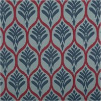 93869-Jersey-Stoff-Baumwolljersey-Ornamente-petrolblau-1-48-m-Breite-IMG-7589.jpg Dieser hochwertige Jersey Stoff Baumwolljersey Ornamente petrolblau 1,48 m Breite besticht durch sein elegantes, orientalisches Muster mit weinroten Ornamenten auf einem tiefen, petrolblauen Grund - Nahaufnahme