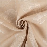 93871-Dekostoff-Jacquard-Doubleface-Blaetter-natur-wollweiss-made-in-Gemrany-140cm-Breite-IMG-7555.jpg Dieser hochwertige Dekostoff Jacquard Doubleface Blätter natur wollweiß made in Germany 140cm Breite besticht durch sein elegantes, eingewebtes Blattmuster in harmonischen Naturtönen auf beigem Grund - kunstvoll eingedreht in Falten