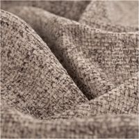 Der hochwertige Polsterstoff Chenille mit Fleckschutz easy clean Struktur meliert grau 1,45m Breite besticht durch seine pflegeleichte Oberfläche für moderne, edle und stilvolle Akzente in Ihrem Zuhause - stilvoll drapiert