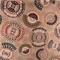 93909-Jacquard-Stoff-Premium-Dekostoff-Mandala-Circle-Sun-taupe-rot-schwarz-1-4m-Breite-IMG-8341.jpg Der hochwertige Jacquard Stoff Premium Dekostoff Mandala Circle Sun taupe rot schwarz 1,4m Breite besticht durch sein detailreiches Mandala-Design für ausdrucksstarke, langlebige und stilvolle Nähprojekte - Vollansicht
