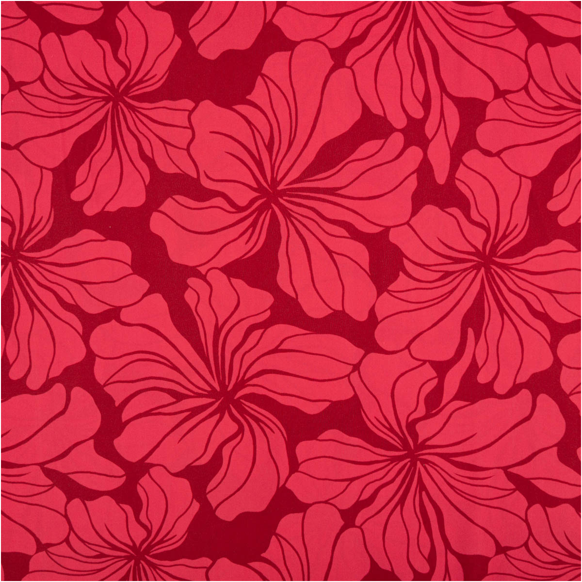 93930-Viskose-Stoff-Radiance-Blueten-rot-1-42m-Breite-IMG-8153.jpg Der hochwertige Viskose Stoff Radiance Blüten rot 1,42m Breite besticht durch sein elegantes florales Design in kräftigen Rottönen für ausdrucksstarke, fließende und individuelle Nähprojekte - Vollansicht