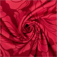 93930-Viskose-Stoff-Radiance-Blueten-rot-1-42m-Breite-IMG-8156.jpg Der hochwertige Viskose Stoff Radiance Blüten rot 1,42m Breite besticht durch sein elegantes florales Design in kräftigen Rottönen für ausdrucksstarke, fließende und individuelle Nähprojekte - kunstvoll eingedreht in Falten