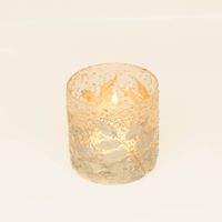 93946-Windlicht-Leaves-Blaetter-transparent-silber-10x10cm-von-Werner-Voss-IMG-7914.jpg Das hochwertige Windlicht Leaves Blätter transparent silber 10x10cm von Werner Voss besticht durch sein naturnahes Blätterdesign für funkelnde, edle und stilvolle Lichtakzente in Ihrem Zuhause - mit brennender Kerze