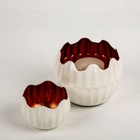 Windlicht Holi Weiß Kupfer aus Metall 10x8cm von Werner Voss besticht durch zeitloses Design für elegante, gemütliche und stilvolle Akzente in Ihrem Zuhause - in Szene gesetzt