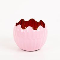 Das hochwertige Windlicht Holi Rosa Kupfer aus Metall 15x12cm von Werner Voss besticht durch sein orientalisches Design für warme, edle und stilvolle Lichtakzente in Ihrem Zuhause - Vollansicht