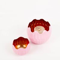 Das hochwertige Windlicht Holi Rosa Kupfer aus Metall 15x12cm von Werner Voss besticht durch sein orientalisches Design für warme, edle und stilvolle Lichtakzente in Ihrem Zuhause - von oben praesentiert