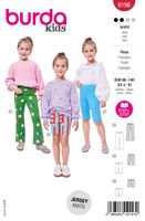 Burda Schnittmuster 9196 Kinder Hose Titelbild