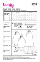 93988-Burda-Schnittmuster-5628-Damen-Kleid-5628-Back-envelope-EU.jpg Burda Schnittmuster 5628 Damen Kleid Schnittübersicht