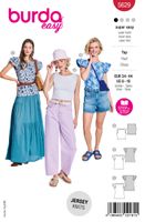 Burda Schnittmuster 5629 Damen Top Titelbild