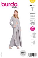Burda Schnittmuster 5633 Damen Langmantel und Hose Titelbild