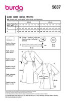 93997-Burda-Schnittmuster-5637-Damen-Kleid-5637-Back-envelope-EU.jpg Burda Schnittmuster 5637 Damen Kleid Schnittübersicht