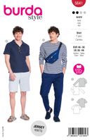 Burda Schnittmuster 5641 Herren Shirt Titelbild