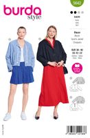 Burda Schnittmuster 5642 Damen Blazer Titelbild